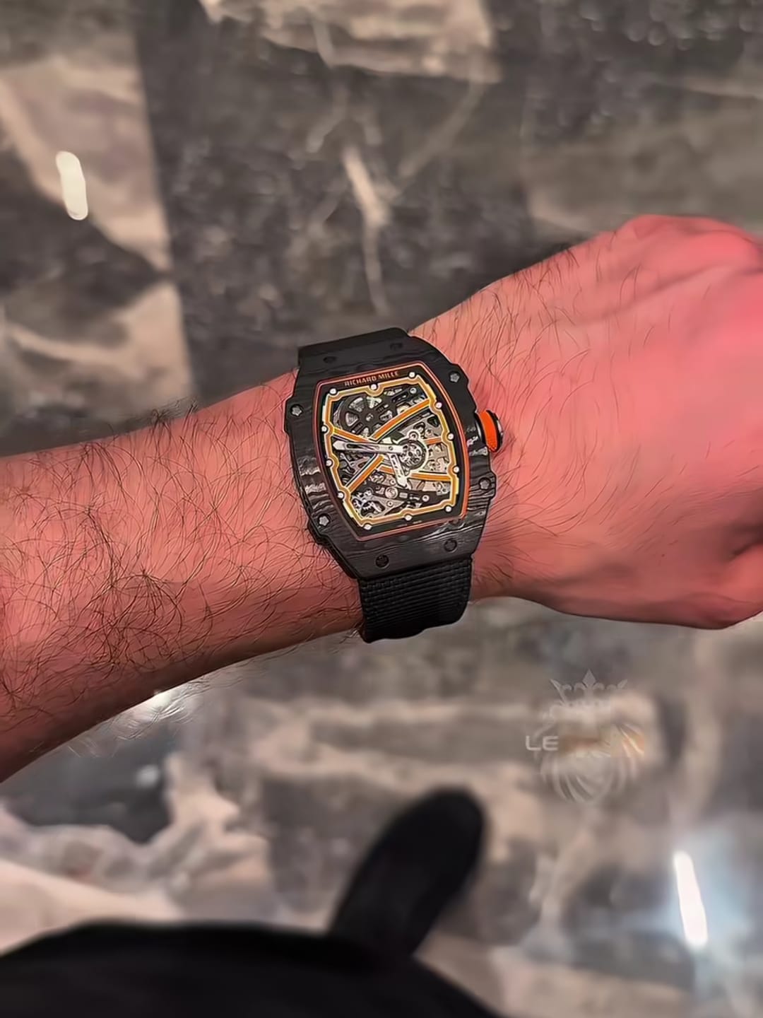 Luxury Skeleton Racing Watch – RICHARD MILLE Inspired