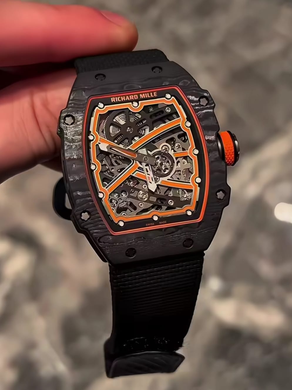 Luxury Skeleton Racing Watch – RICHARD MILLE Inspired