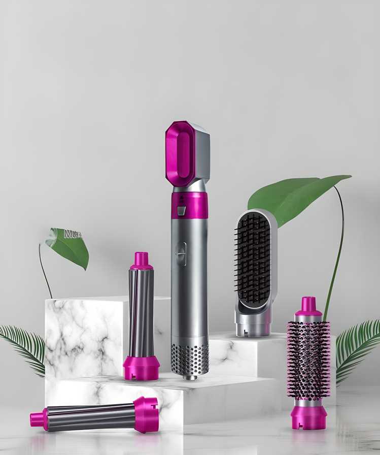 GlamWave™ 5-in-1 Hair Styling Tool