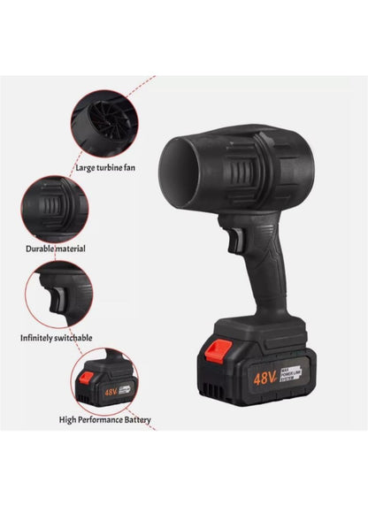 TurboJet™ Cordless Blower – Powerful Handheld Air Dryer