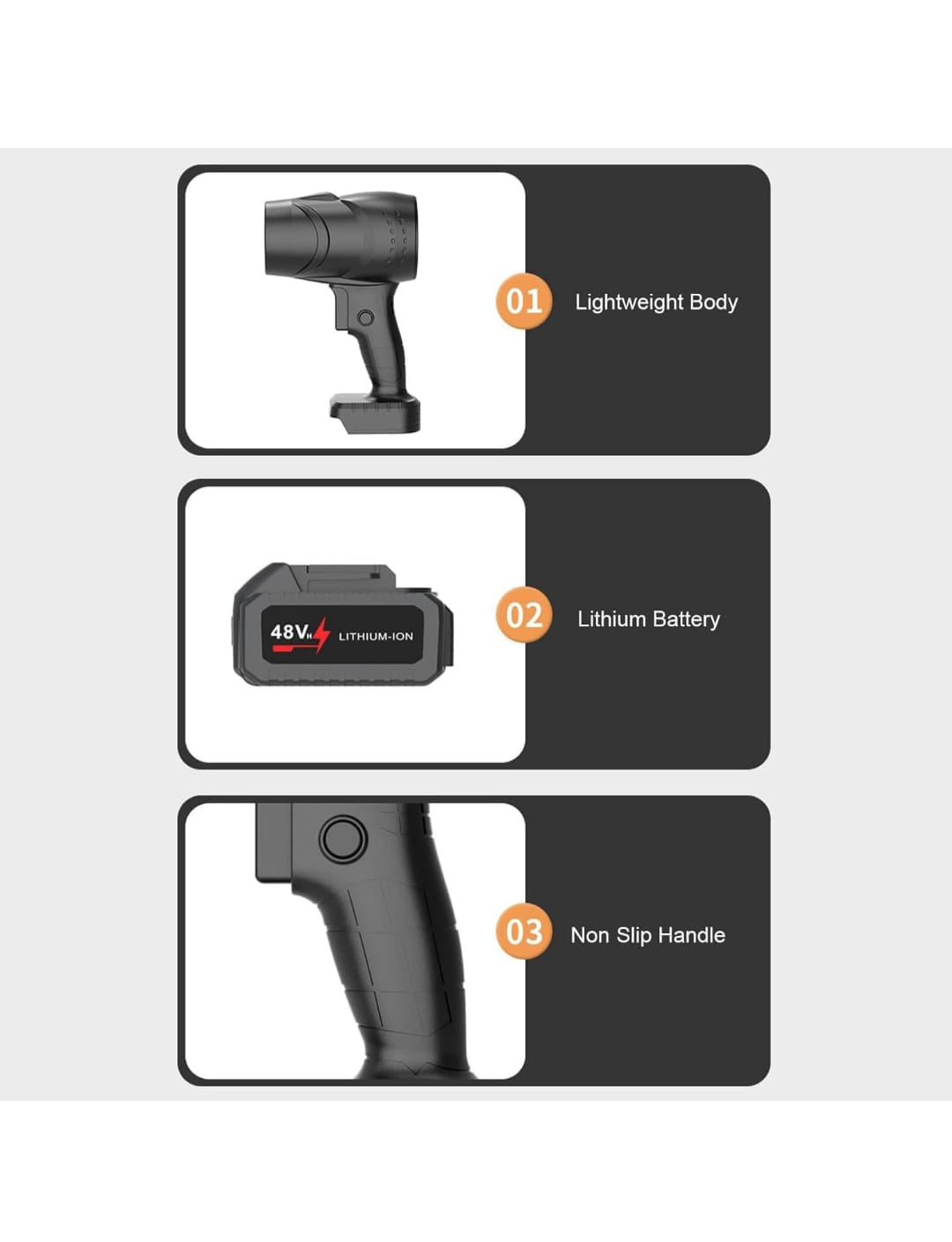 TurboJet™ Cordless Blower – Powerful Handheld Air Dryer