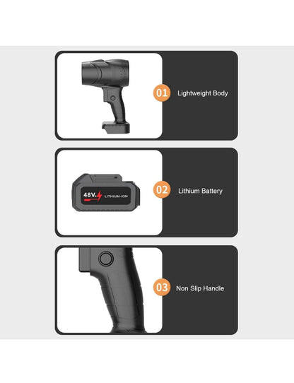 TurboJet™ Cordless Blower – Powerful Handheld Air Dryer